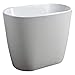 Bellaterra Home BA6822 Genoa 59 inch Freestanding Bathtub in Glossy White