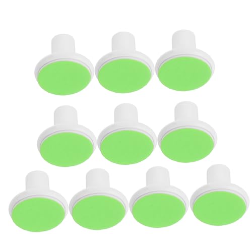 FOYTOKI 10pcs Baby Nail Trimmer Grinding Pads Replacement Heads for Electric Nail File Baby Manicure Trimmer Accessories