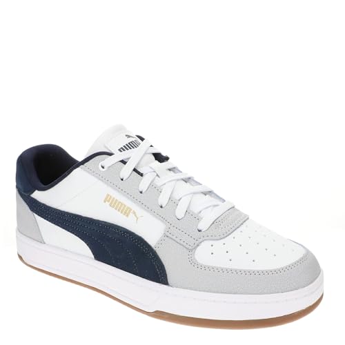 PUMA Mens Caven 2.0 Fractured Lace Up Sneakers Shoes Casual - White