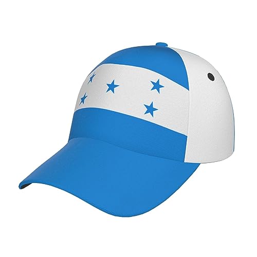 Casquette de baseball réglable avec drapeau mignon rétro pour homme et femme, Drapeau du Honduras _V1, taille unique