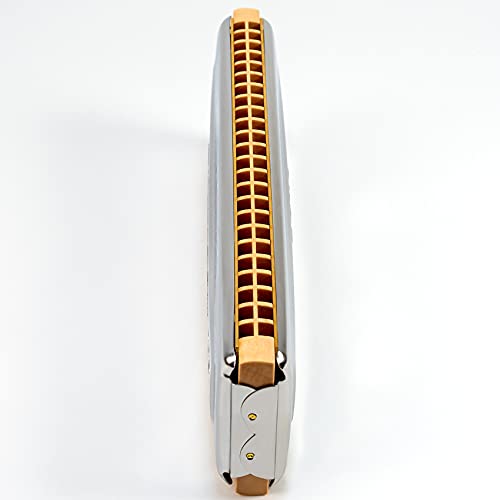 Harmonica HOHNER Echo Harp 96 en Tonalité C/G - Les Beatles, Paul McCartney, John Lennon, RIngo Starr, George Harrison Harmonica HOHNER Echo Harp 96 en Tonalité C/G – Image 6