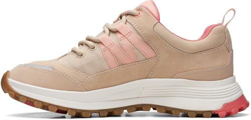 Clarks Baskets ATL Trek Path GTX pour femme en cuir imperméable noir