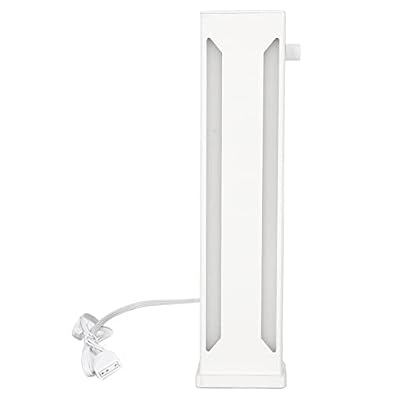 DouWen MO ARGB GPU Support Bracket, Magnetic Base Sliding Adjustable GPU Holder for Desktop Graphic Card, Aluminum Alloy Graphics Card Brace with 5V 3 - Pin ARGB Lighting for (White)