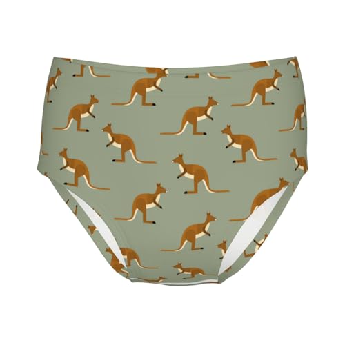Animal Print Girls' Underwear Soft Cotton Little Girls Panties Briefs