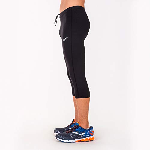 Joma Hombre Pantalones térmicos, Negro, L - imagen 4