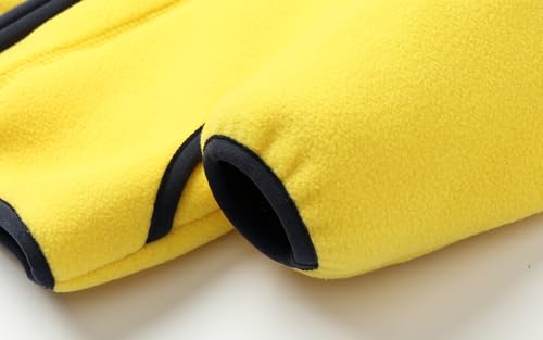 Image of LittleSpring Boys Girls Polar Fleece Jackets Fur Lined Zip Up Warm Winter Coat