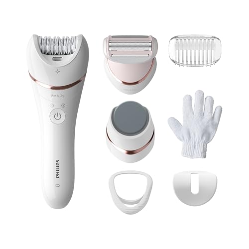 Philips Series 8000 BRE730/10 Electric Epilator 5.4 W White