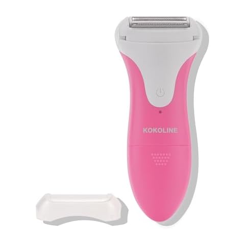 Kokoline Electric Razor for Women,Cordless Lady Shaver for Pubic Hair,Wet & Dry Electric Shaver for Legs,Bikini Trimmer,Foil Shaver,Painless Body Hair Removal for Underarms 2025010811 Cover