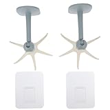 Gancho giratorio para abrigos: ideal para guardar y organizar utensilios pequeños y mantenerlos todos al alcance de la mano, en uso, ganchos para abrigos de pared