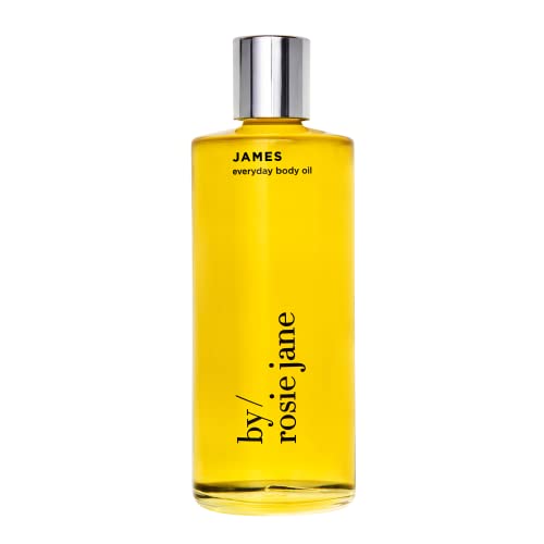By Rosie Jane Everyday Body Oil (James) - Fig, Amber & Gardenia Scented Body Oil With Coconut Oil, Olive Oil & Rosehip Seed Oil For Hydrated, Nourished Skin (120Ml) #TOP6