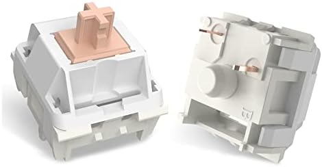 LTC Panda Switches for Mechanical Keyboard DIY, Holy Panda Switch Feeling, 3pin RGB/SMD Tactile MX Compatible Switches with Switch Puller(30pcs)