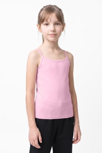 Image of Kurve Girl's Sleeveless Tank Top - Stretch Undershirts Cami Camisole, UV Protective Fabric, Rated UPF 50+ (Made in USA)