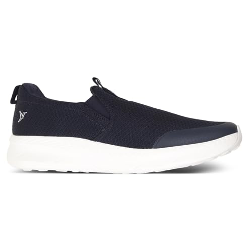 Image of YOHO Men's Walking Shoes with Memory Foam, Lightweight & Cushioned Slip on Sneakers Without Lace for Man|Comfortable & Stylish for Casual Wear Daily Use Walking & Gym SOS104