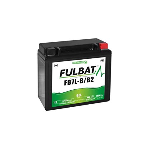 Batterie moto FB7L-B FULBAT GEL YB7L-B étanche 8.4Ah 100A pour scooter