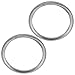 Caltric 2 Muffler Pipe Gaskets Compatible with Kawasaki Vn900 Vulcan 900 Classic Lt 2006-2016