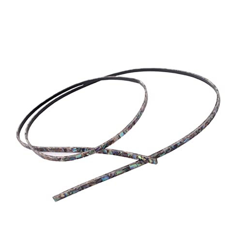 HEMOTON 800mm Abalone Shell Binding Purfling Strip Trim for Guitar 3mm Width Gf105