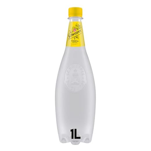 Schweppes Tónica Original, Bebida Refrescante - Botella PET 1L