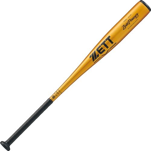 Amazon.co.jp: ゼット(ZETT) 中学 硬式野球 バット ZettPower 2nd 金属 