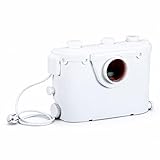 600W Macerator Pump Toilet Pump Upflush to 26FT 1800GPH Utility Sink Pump with 4 Water Inlets 1 Outlets Macerating Toilet System for Toilet Sink Shower Laundry Kitchen Basement
