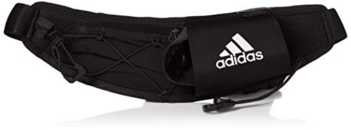 adidas Run Bottle Bag Riñonera, Unisex Adulto, Negro/Plamet, Talla Única