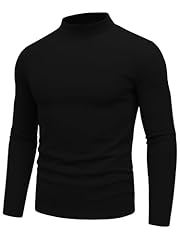 Bryle Black Mock Neck