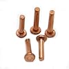 Copper Solid Rivets Knock Flat Head Rivet Flat Head Copper Rivets Solid ...