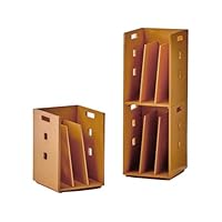 Amazon｜[ベルメゾン] マガジンラック 3個 セット スタッキング ラック