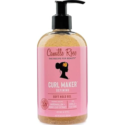 Camille Rose Curl Maker Curl Defining Gel, Soft Hold, 12 Fl Oz