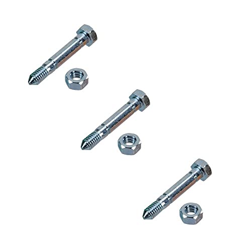 ACTIVLIFE for Three Shear Pins with Bolts Fits for John Deere AM136890 724D Fits for Ariens ST520