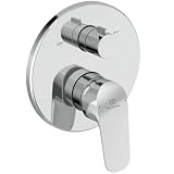 Ideal Standard Ceraflex 2027 Rubinetto monocomando da bagno nascosto per 2 funzioni, rubinetto da bagno senza beccuccio – Cromo