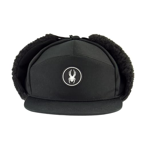 Chapeau de panneau Spyder isolant avec cache-oreilles homme
