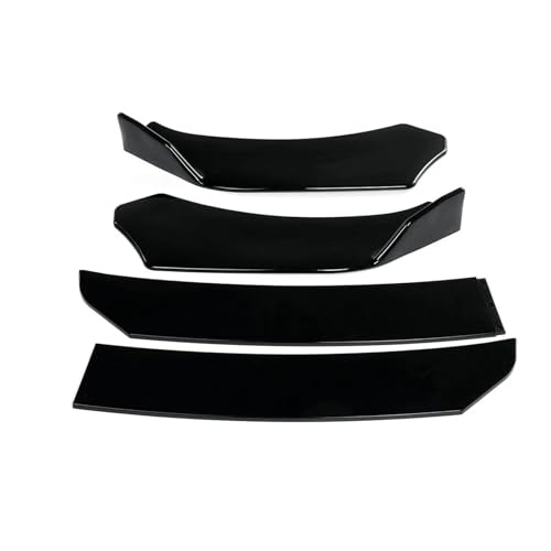Déflecteurs pare-chocs avant Subaru Impreza kit aérodynamique 4 pièces noir laqué