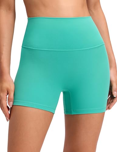 Image of CRZ YOGA No Front Seam Biker Shorts 4 inch | Butterluxe, Extremely Soft, Gentle Compression, Yoga, High Waisted, for Women