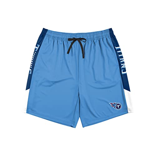 Image of FOCO NFL Mens NFL Team Logo Side Stripe Training Shorts