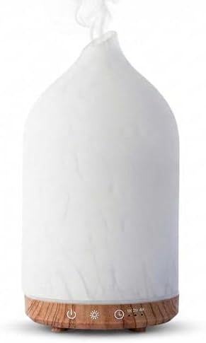 Difusor de Aceites Esenciales de Vidrio Hecho a Mano 100ML, Difus...