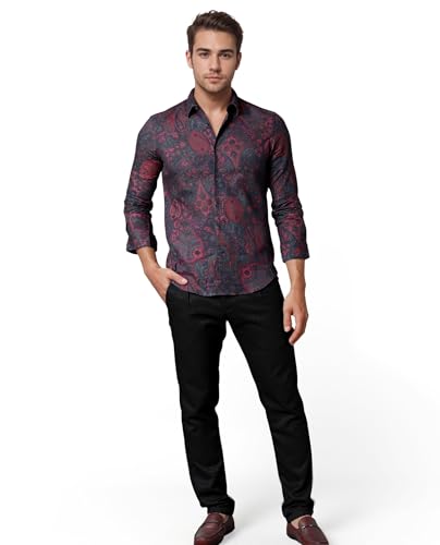 Image of Rare Rabbit Tailored Paisley Print Shirt