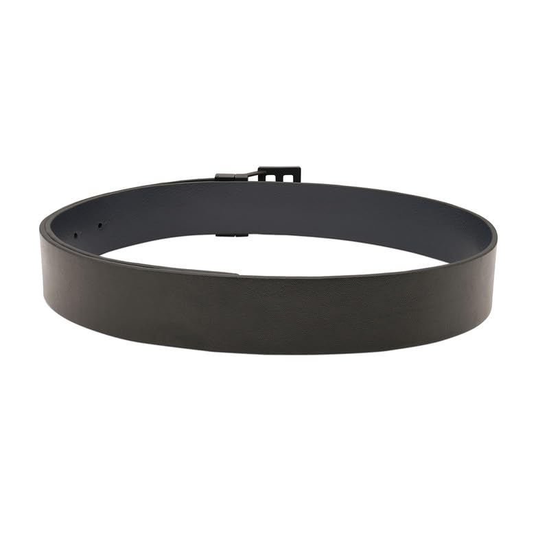 Image of Tommy Hilfiger Men's Pursat Reversible Leather Belt - Th Monogram Buckle - For Classic Styling & GentleMen's Gift | Ideal for Gifting