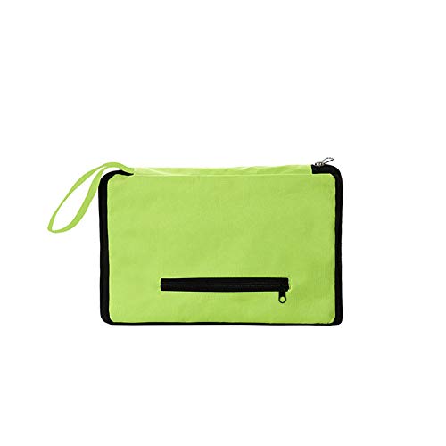 Asien Bolsa Plegable con Ruedas Oxford Tela De Múltiples Funciones Portable del Tirón del Organizador Portátil Compras Bolsa Ecológica De Almacenamiento Cestas Verdes