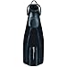 Mares Avanti Quattro Plus Open Heel Bungee Strap Fin, Black, Regular