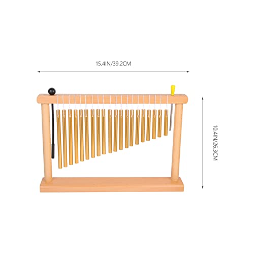 Vaguelly 1 Set 20- Notitie Tabeltafel Top Bar Chime Wind Chime 20 Staven Instrument Percussie Met - Image 4