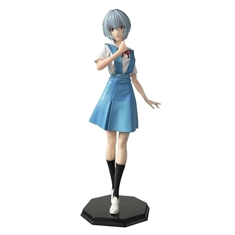 Zhongkaihua Ayanami Rei figurka statuetka mundurek szkolny anime kreskówka dziewczyna figurka model kolekcjonerskie dekoracje prezenty fani