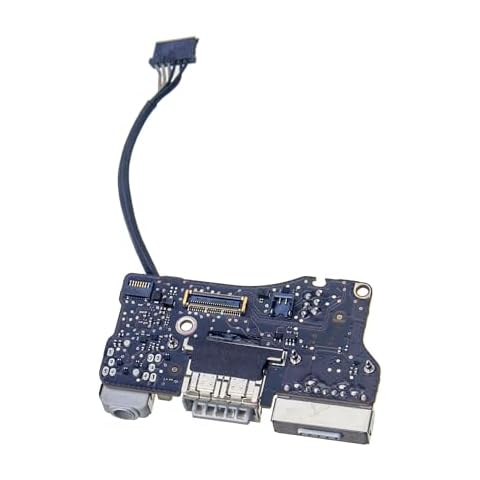 Odyson - I/O Port Board (USB, 3.5mm Audio, DC-in) Replacement for Apple MacBook Air 13" A1466 (2013-2017) Cover