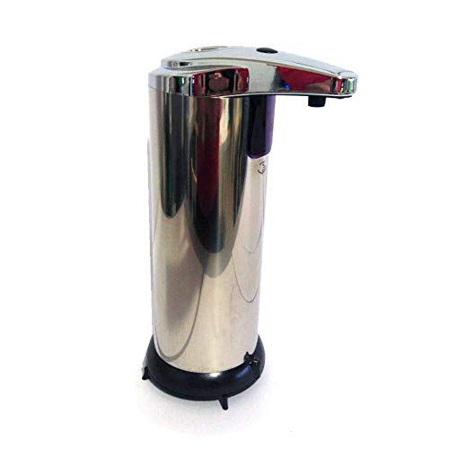 Fast World Shopping ® - Dispensador de jabón líquido de 250 ml, dispensador automático desinfectante con sensor infrarrojo