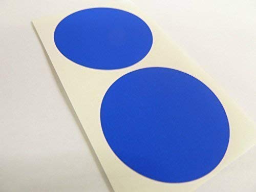 50 Mm (5,1 Cm) Runde Farbcode-Aufkleber – Packung Mit 20 Stück, 28 Farben Verfügbar, Selbstklebend