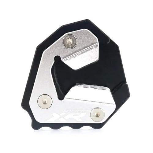 Béquille latérale S1000XR stable évite la chute sur sol meuble pad noir