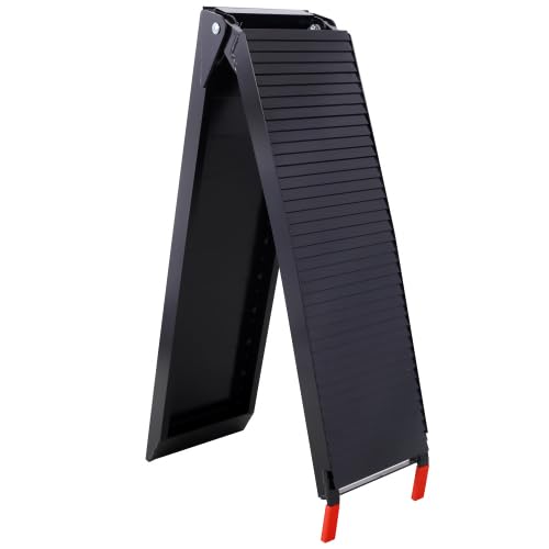 Rampas portátiles plegables 80x12 pulg aluminio 1500 lbs miniatura 4