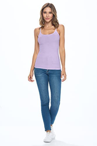 Image of Natural Uniforms Women's Camisole Tank Top-Breathable Cotton Stretch