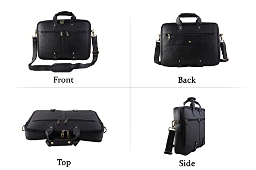 Maletín tipo messenger slim negro para laptop 14" miniatura 5