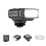 VILTROX Spark Z3 F Z3-F TTL Camera Flash,26Ws 6500k 7 Levels 650 Full-Power Mini Flashes, GN16, 1s Recycling Time Speedlite Flash for Fuji Cameras (Gray)