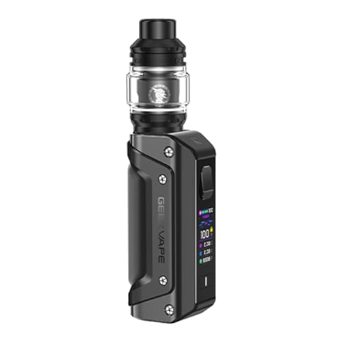 Geekvape Aegis solo 3 Kit 100W Aegis solo III mod e - cigarette Pack 5.5ml Z Sub - ohm 2021 en conserve Z Coil pack de cigarettes (une seule batterie externe...
